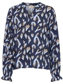 Fransa bluse Frflowy bl 3 - Navy Blazer