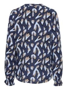 Fransa bluse Frflowy bl 3 - Navy Blazer1