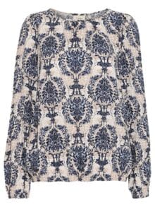 Fransa Bluse Frflowy bl 5 - Moon Beam