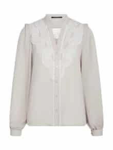 Bruuns Bazaar Camilla Bluse - Silver Cloud