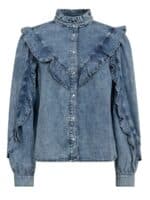 Gossia Skjorte Cira - Blue Denim