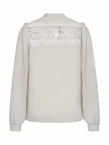 Bruuns Bazaar Camilla Bluse - Silver Cloud 2