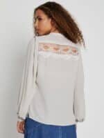 Bruuns Bazaar Camilla Bluse - Silver Cloud 4