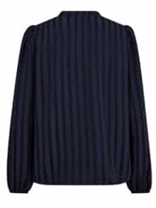 Co Couture Lulu Smoke Bluse - Navy