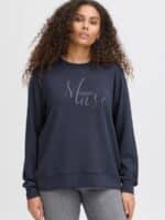 Fransa FRuropa Sweat - Navy 3