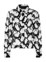 Bruuns Bazaar Bellflover Bluse - Black white 2