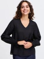 Fransa bluse frashley - Black2
