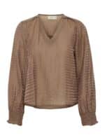 Fransa bluse frashley - Walnut