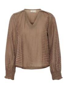 Fransa bluse frashley - Walnut