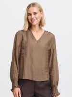 Fransa bluse frashley - Walnut2