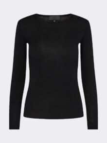 Levete Room bluse Lr-Duffy 1 - Black
