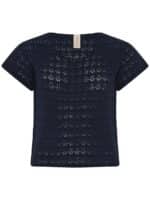 Skovhuus Strik T-shirt 3724 - Jeans blue
