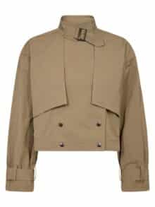 Co ´Couture jakke Francis crop - Khaki