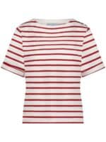 Red Button Terry T-Shirt - Red