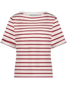 Red Button Terry T-Shirt - Red