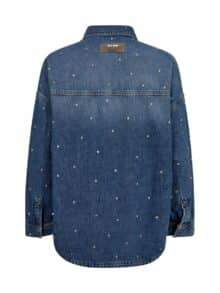Mos Mosh Emme Marine Shirt - Mid Blue 2