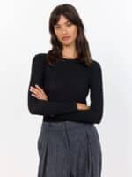 Levete Room bluse Lr-Duffy 1 - Black 3