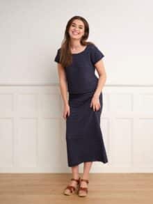 Skovhuus Nederdel 3329 - Jeans Blue 2