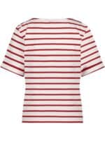 Red Button Terry T-Shirt - Red 2
