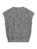 Sisters point Geri-Ve Vest - Black/Cream 2