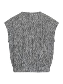 Sisters point Geri-Ve Vest - Black/Cream 2