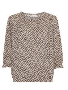 Fransa Bluse Frenora tee 1 20615575 - Farve Brun 201450
