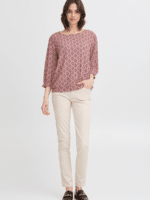Fransa Bluse Frenora tee 1 - Farve Rosa 1