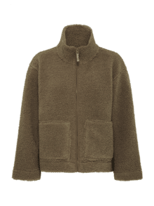 Fransa Fleece jakke Frmikala - Farve Army