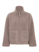 Fransa Fleece jakke Frmikala - Farve brindle
