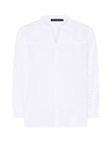 Micha-Bluse-White