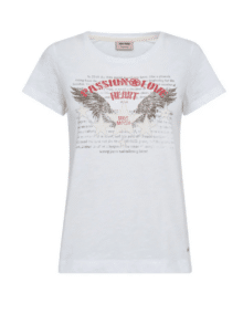 Mos Mosh T- Shirt Zibby - 101 White