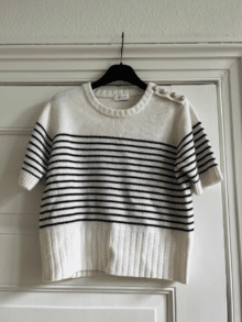 O TAY Strik Lady T-Shirt - Off White