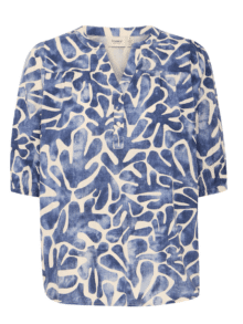 Fransa Bluse maddie 20613742 - Farve blå 204670