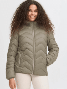 Fransa FRBAPadding Jakke 20609336 - Dusty oliven 180515