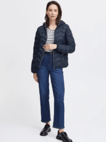Fransa FRBAPadding Jakke 20609336 i navy 1
