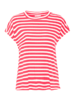 Fransa T-Shirt Cano Tee 20615371 - Farve teaberry