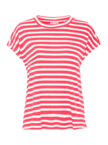 Fransa T-Shirt Cano Tee 20615371 - Farve teaberry