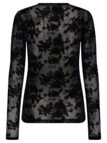 Hype the detail Mesh Bluse 850-14 - Sort1