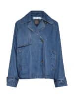 InWear Jakke Mable short - Dark Blue Denim