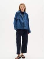 InWear Jakke Mable short - Dark Blue Denim3
