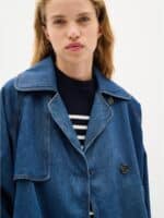 InWear Jakke Mable short - Dark Blue Denim5