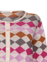 Mansted Dodo Strikcardigan Dodo - 69 Heather 1 2