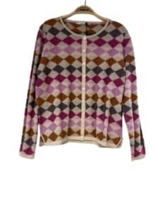 Mansted Dodo Strikcardigan - Heather