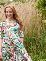 Mansted kjole Saida - Green 1