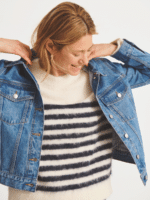Part Two denim jakke Nichole 30309198 - medium denim 300145 2