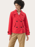 Part Two jakke Nelli - Ribbon Red 1