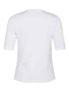 Sunday T-Shirt 6574 - Hvid1