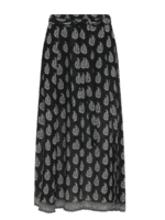 Bruuns Bazaar DuscleBBMaela Nederdel – Black Cream 1