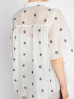 Bruuns Bazaar bluse Matela BBw4515 - Farve Snow White 2