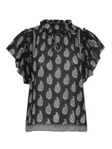 Bruuns Bazar top sabina BBw4510 - Farve black-crem